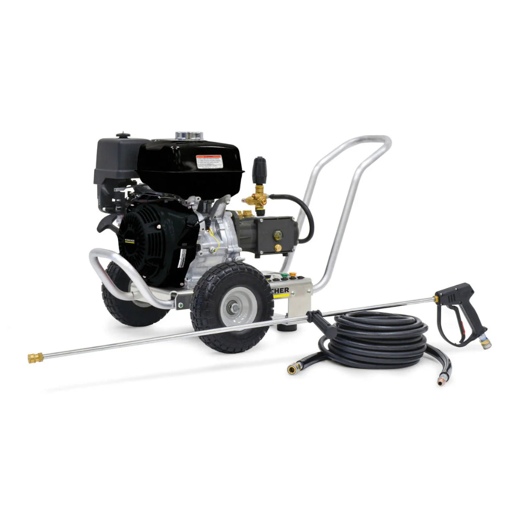 Karcher HD 4.0/40 GB Teton Hidrolimpiadora Agua Fría, 4.0GPM, 4000PSI, Gas, Transmisión por Correa, Motor Teton