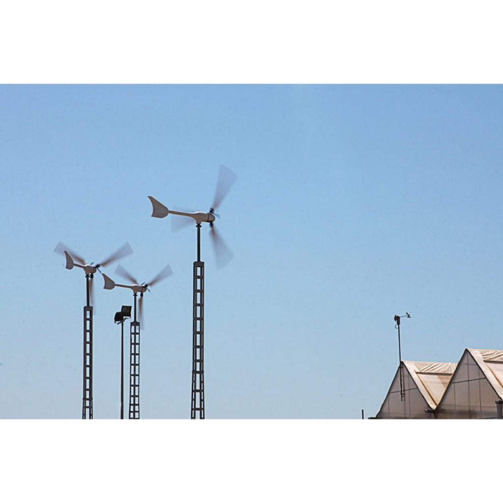 Ryse E3 Wind Turbine 3 kWp Grid Connected, 1 phase 50/60 Hz 100V E3GVI3110