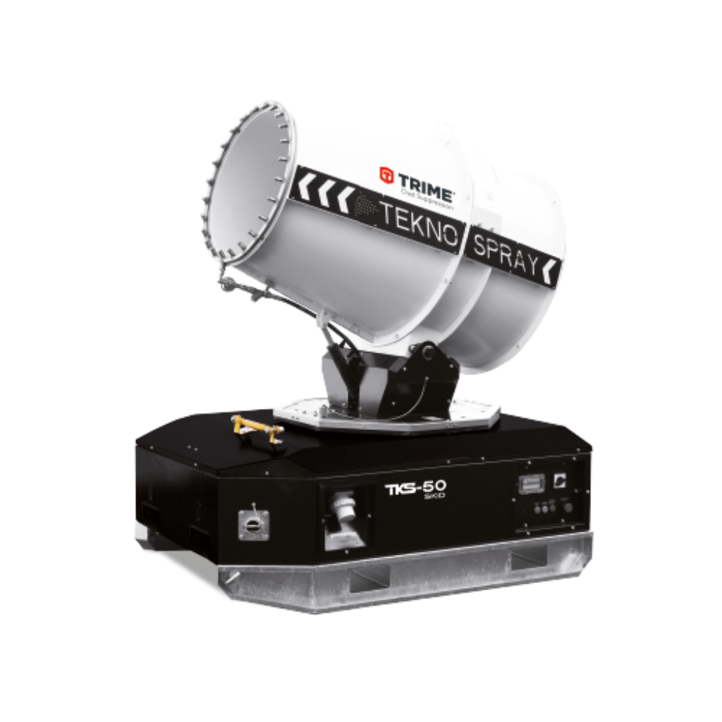 Cañón de control de polvo Teknospray Trime TKS-40 Skid de 40 metros