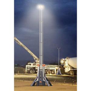 MountBright TL500H Lithium Battery 65,000Lumens 17.3ft LED Telescopic Light Tower