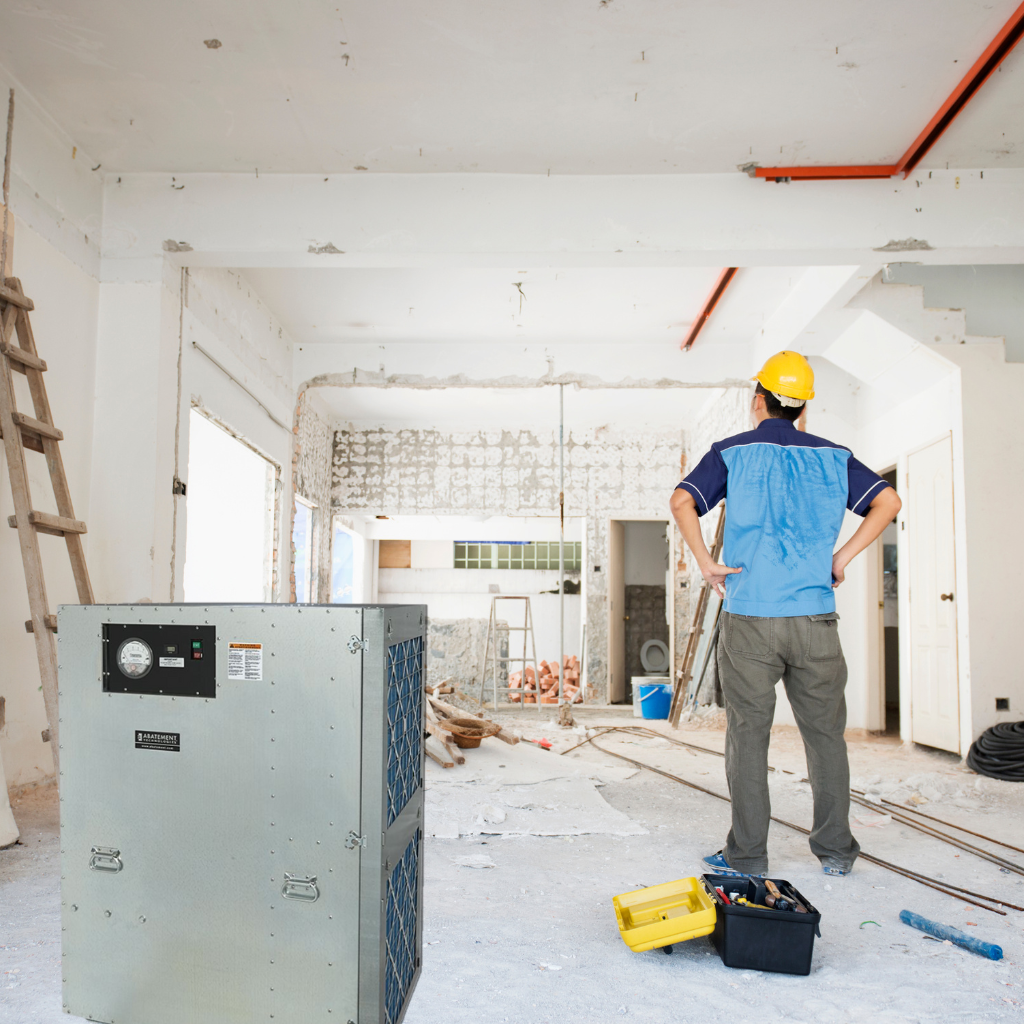 Depurador de aire portátil HEPA-AIRE® PAS5000 de Abatement Technologies - 4000 CFM