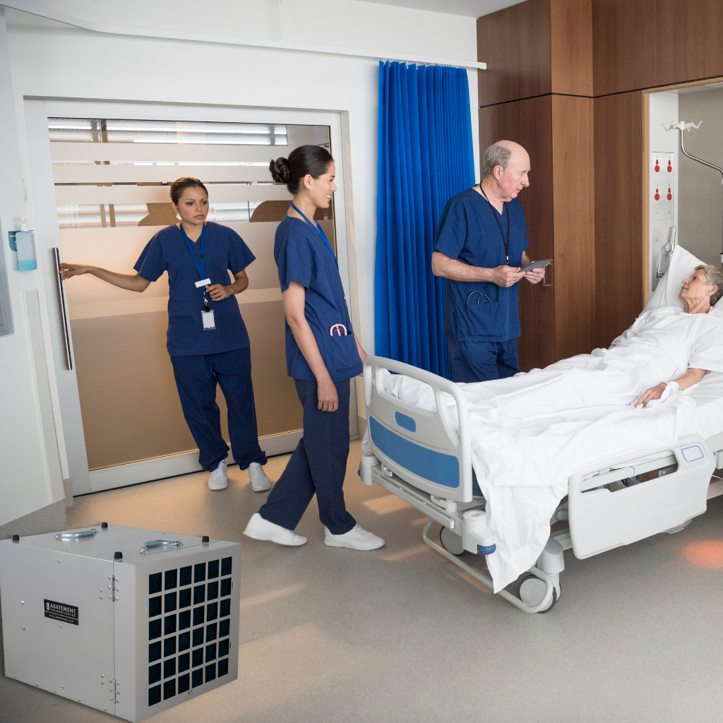 Depurador de aire portátil HEPA-AIRE® PAS750 de Abatement Technologies - 750 CFM