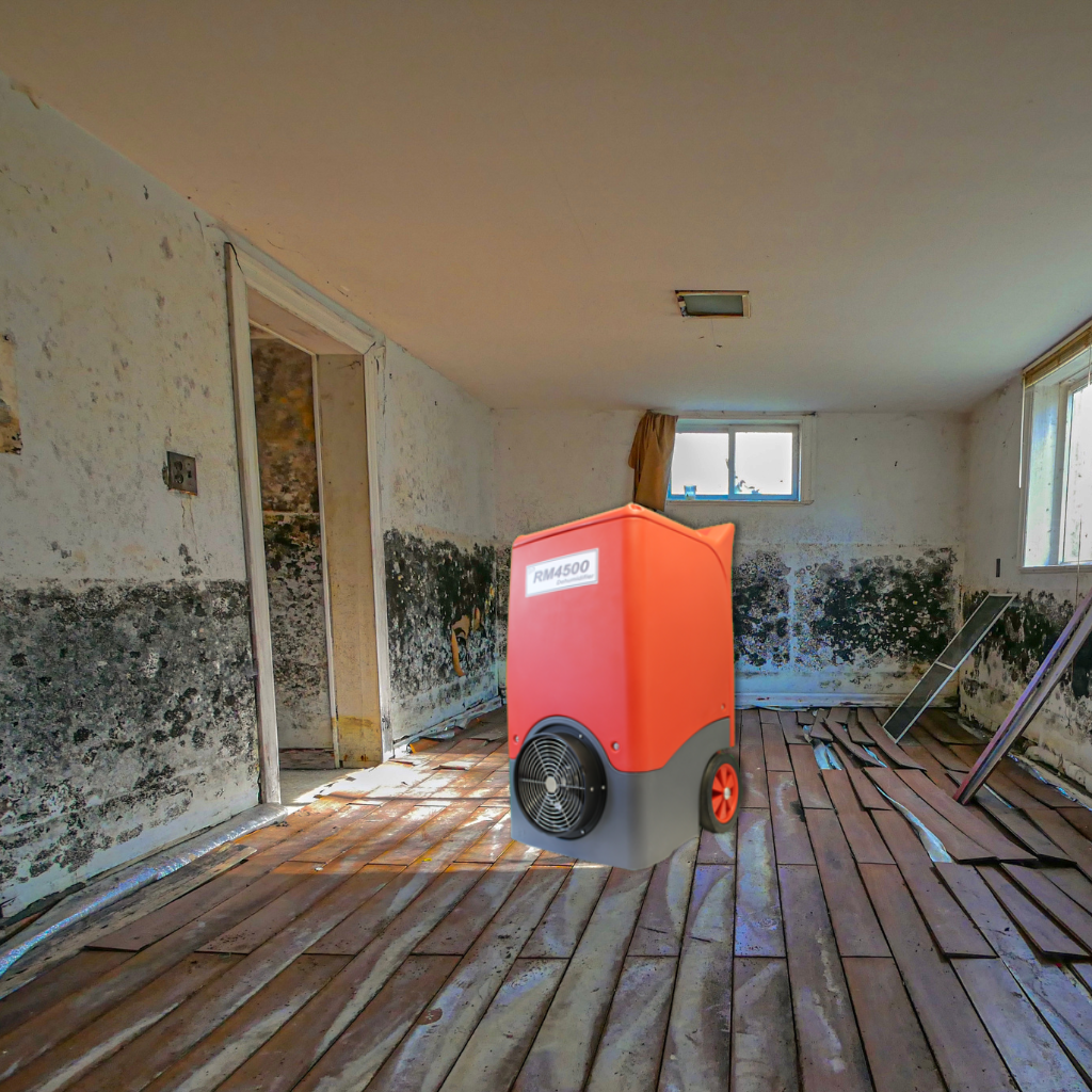 Deshumidificador EBAC RM4500 RM4500H - 150 PPD | 410 cfm | 10594 pies³