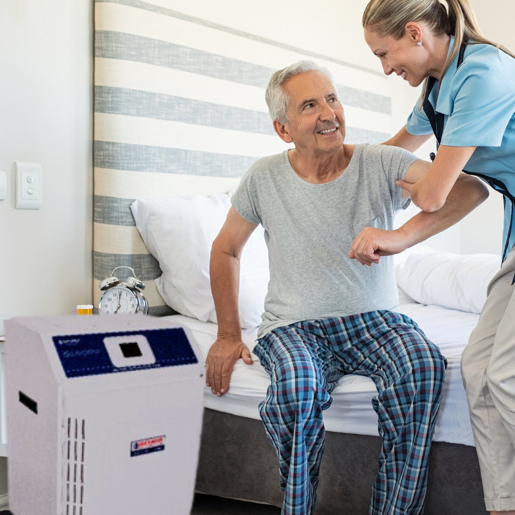 Abatement Technologies HEPA-CARE® HC500FD Sistema de purificación de aire portátil