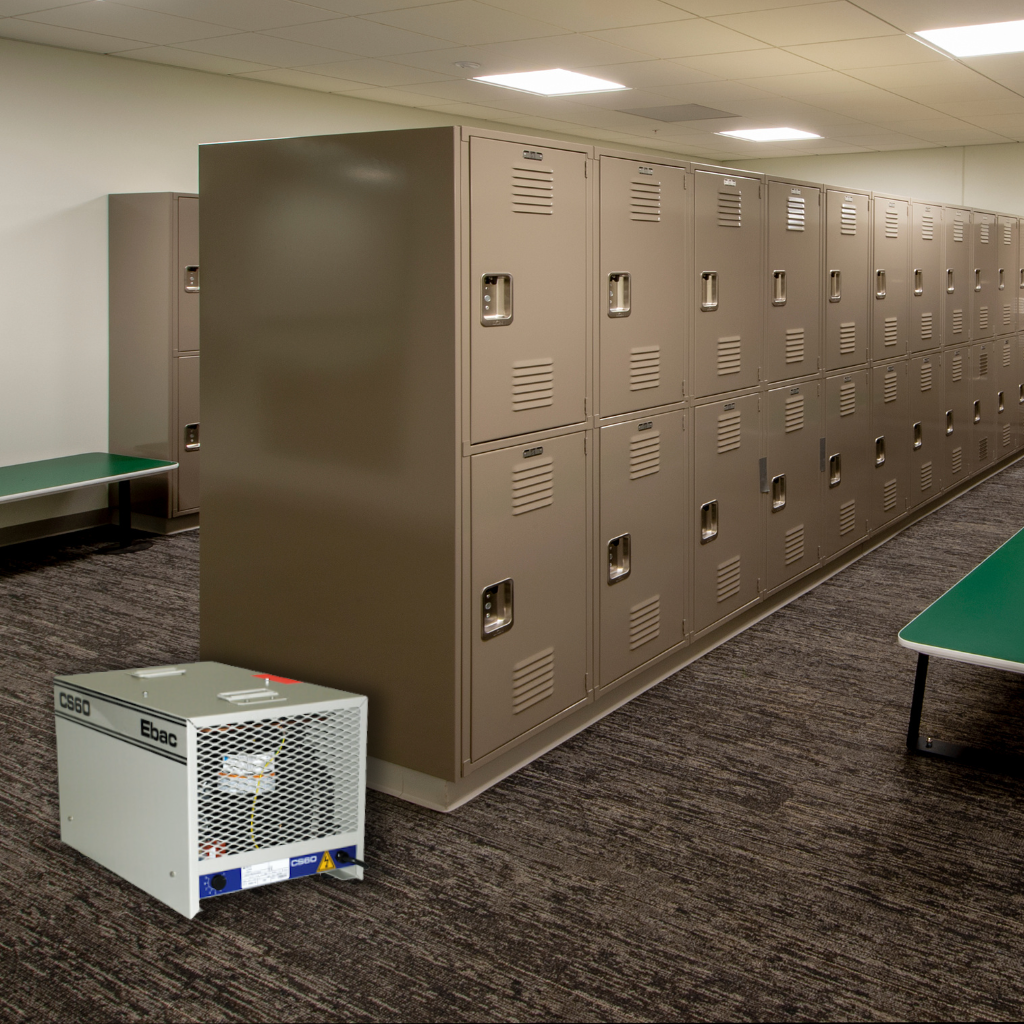 Deshumidificador EBAC CS60 - 56 PPD | 360 cfm | 8369 pies³