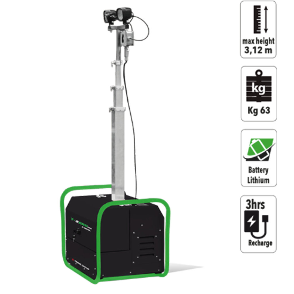 Trime X-Rail 2 X 29W + 1 X 13W Torre De Luz