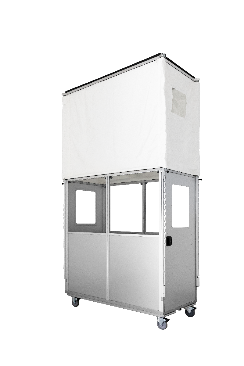 Abatement Technologies AIRE GUARDIAN® AG5000 Carro de polvo de contención móvil