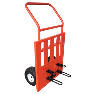 TK Equipment BBC600 Block & Brick Cart, outside wide Tires (8" & 13" forks included)