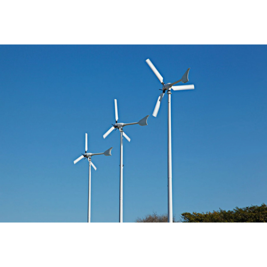 Ryse E5 Wind Turbine 5.5 kWp Grid Connected, 1 phase 50/60 Hz 110V E5GVI5110