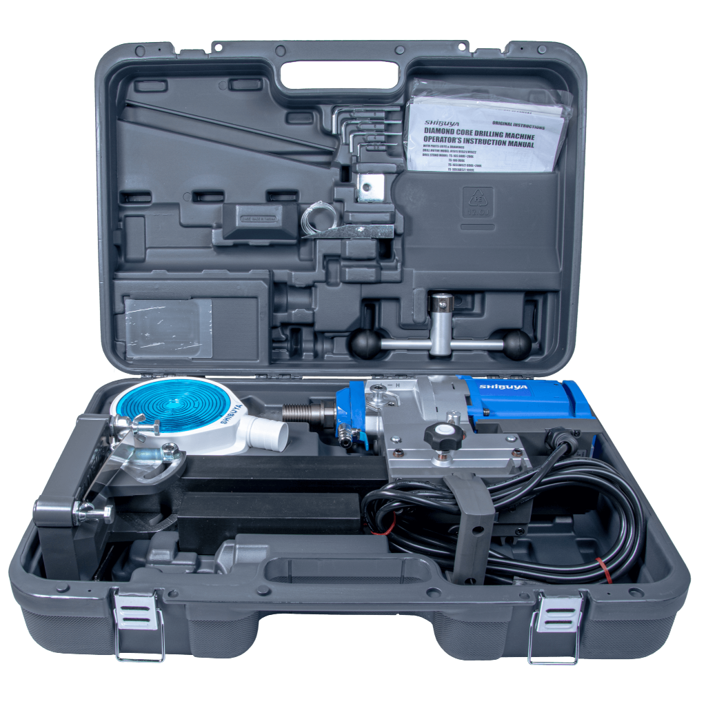 Shibuya TS-165PROAB+H1521+CASE Taladro central 24&quot; Columna Diteq DR0052