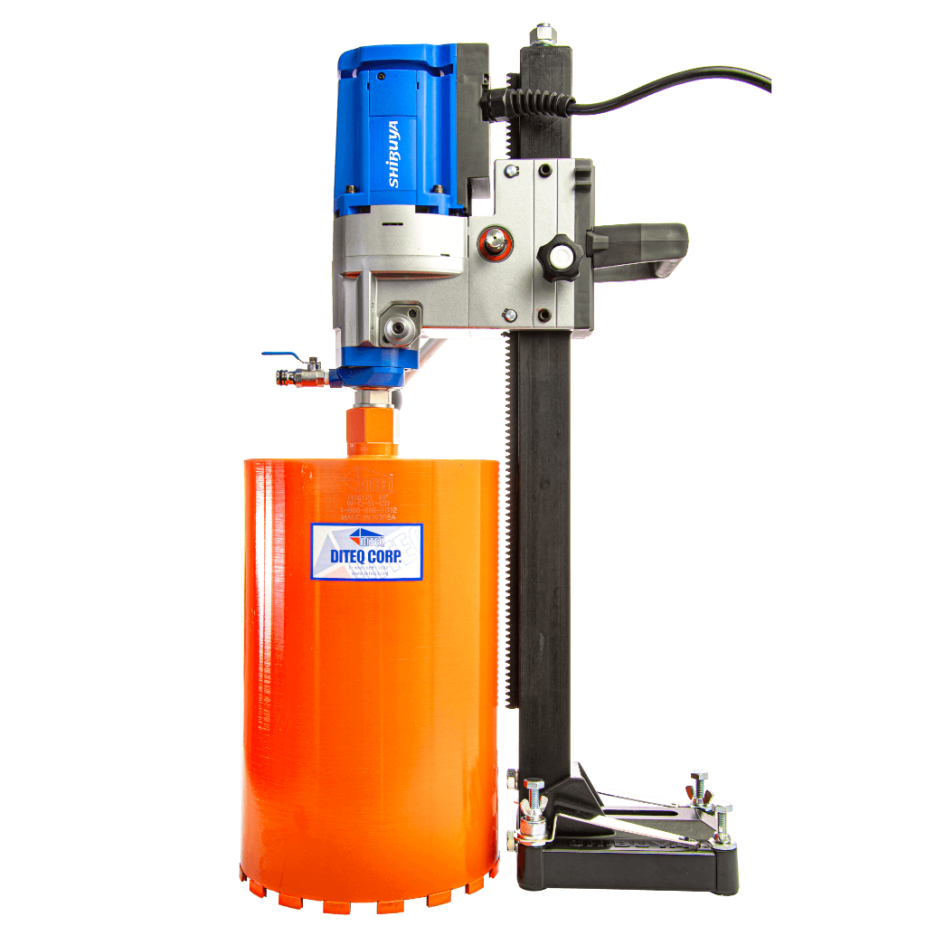 Shibuya TS-165PRO+H1521+CASE Taladro central 24" Columna Diteq DR0053