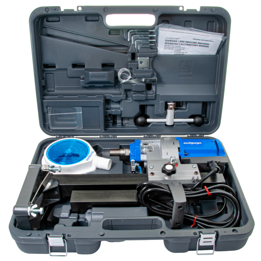 Shibuya TS-165PRO+H1521+CASE Taladro central 24&quot; Columna Diteq DR0053