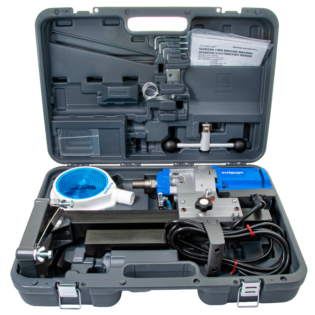 Shibuya TS-165PRO+H1521+CASE Taladro central 24&quot; Columna Diteq DR0053