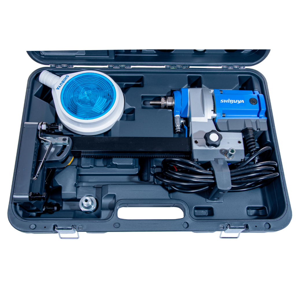 Shibuya TS-095AB+H1011 Taladro central 115V+CASE 22&quot; Columna Diteq DR0060