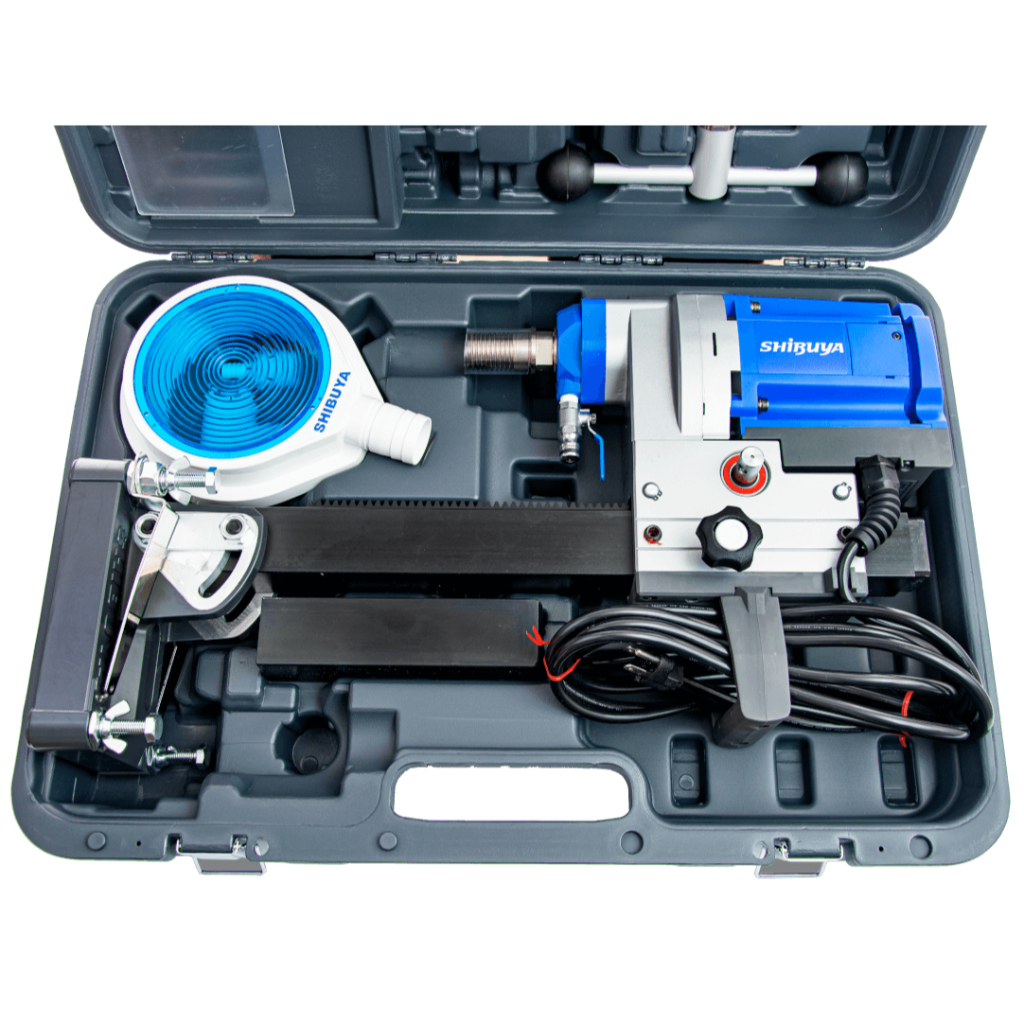 Shibuya TS-165AB+H1511+CASE Taladro central Columna de 24&quot; Diteq DR0063