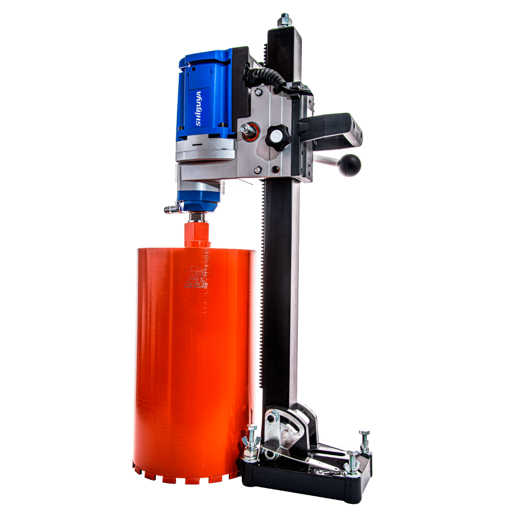 Shibuya TS-165AB+H1511+CASE Taladro central Columna de 24&quot; Diteq DR0063