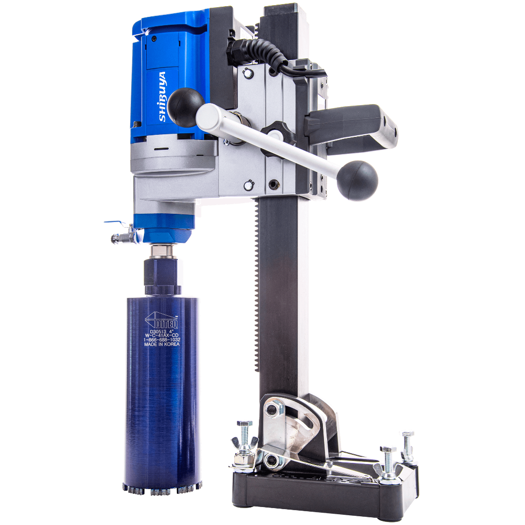 Shibuya TS-165AB+H1511+CASE Taladro central Columna de 24&quot; Diteq DR0063