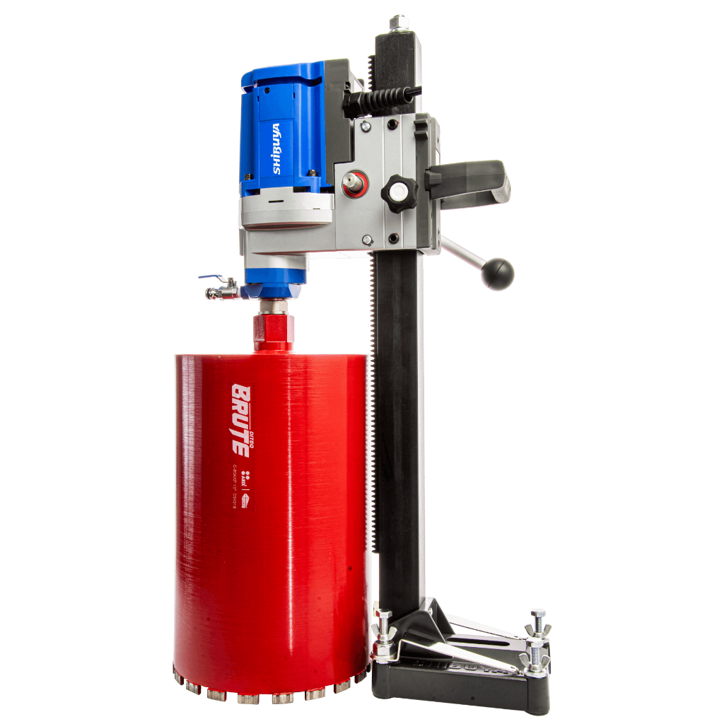 Shibuya TS-165+H1511+CASE Taladro central Columna de 24&quot; Diteq DR0064