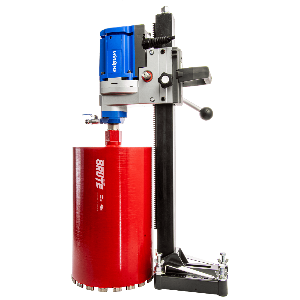 Shibuya TS-165+H1511+CASE Taladro central Columna de 24&quot; Diteq DR0064