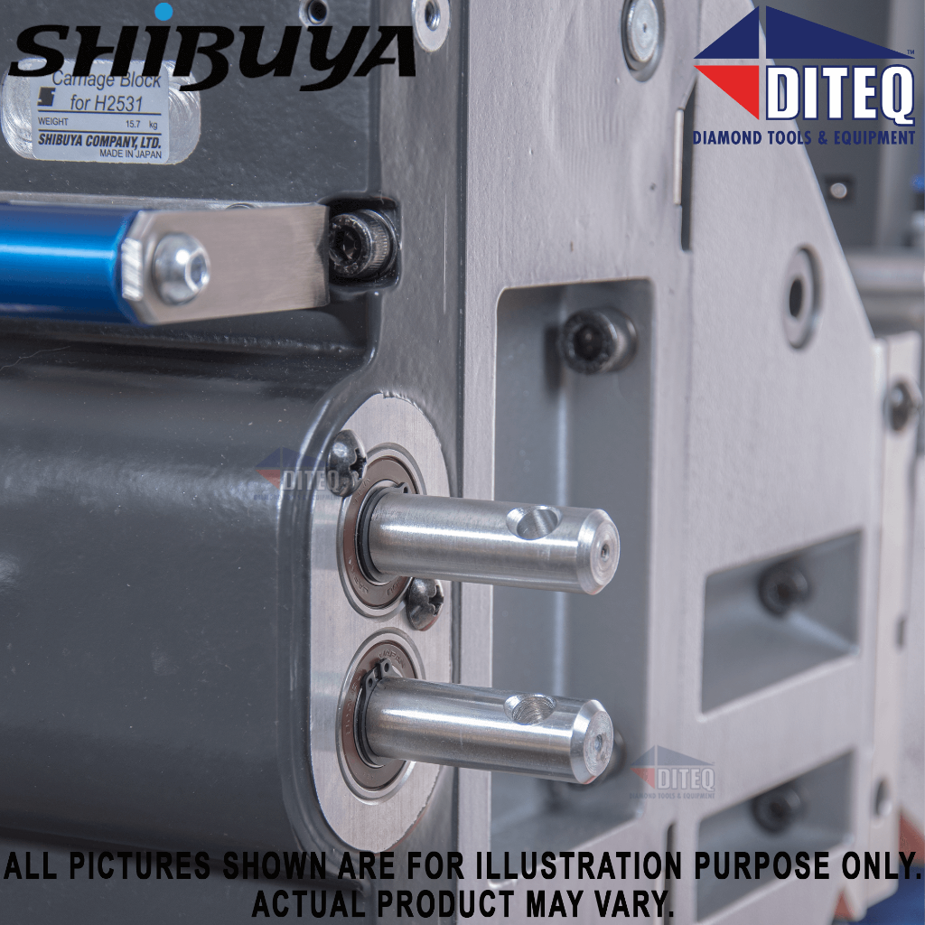 Shibuya Diteq TS-605+H2531 Taladro perforador 115V QD LRG BASE DE ANCLAJE