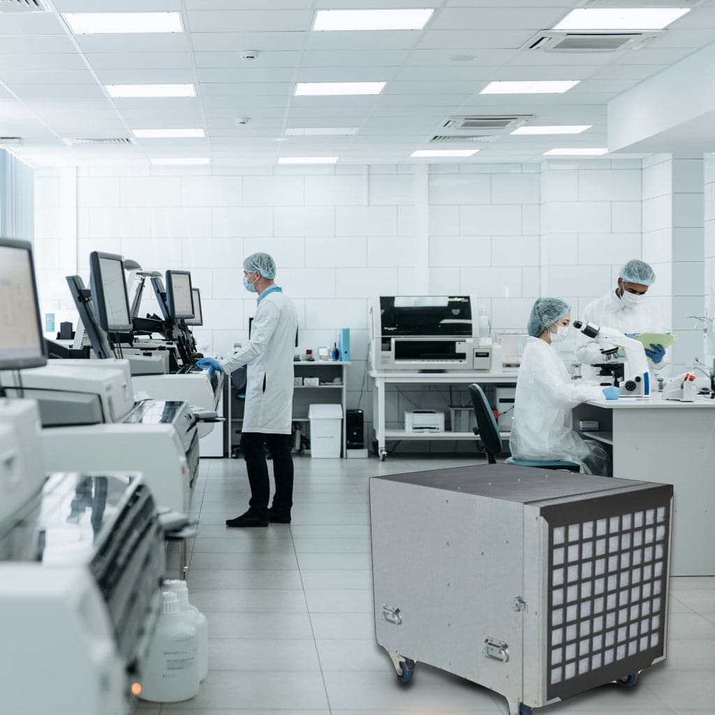 Depurador de aire negativo HEPA-AIRE® H2KM H2KMA de Abatement Technologies - 2000 CFM