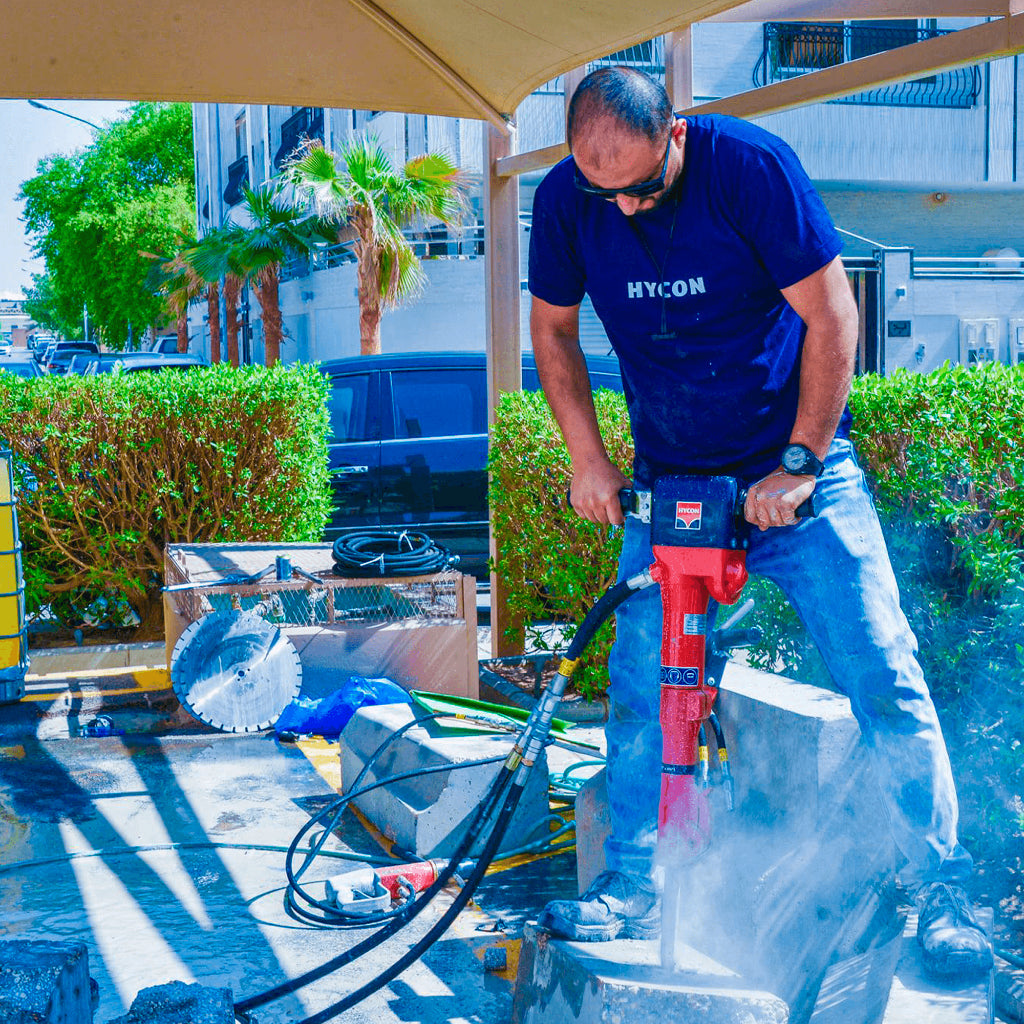 Rompedor de mano Hycon HH27, 70 libras x 1-1/8&quot; HEX H20009 Diteq