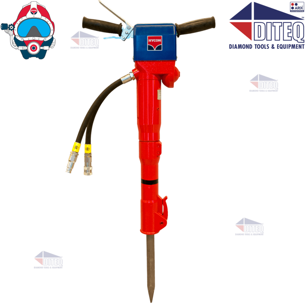 Rompedor de mano Hycon HH27 - 70LBS x 1-1/8&quot; HEX SUBMARINO H20009W Diteq