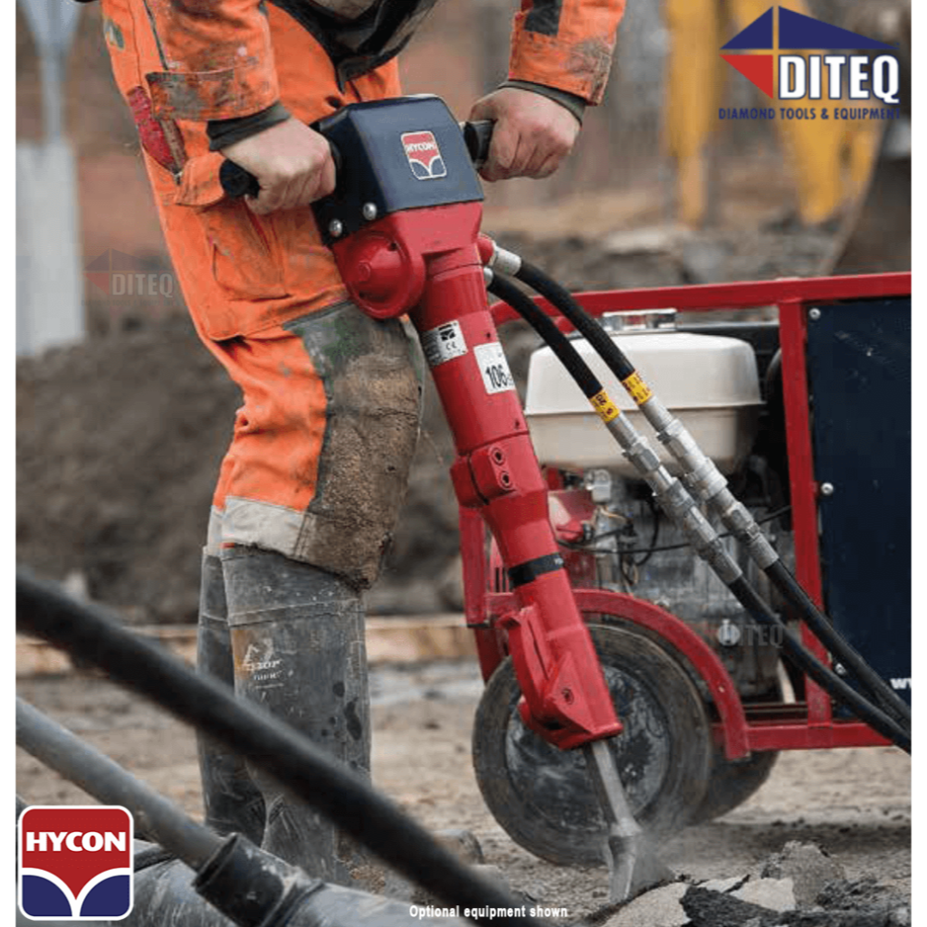 Rompedor de mano Hycon HH27, 70 libras x 1-1/8&quot; HEX H20009 Diteq