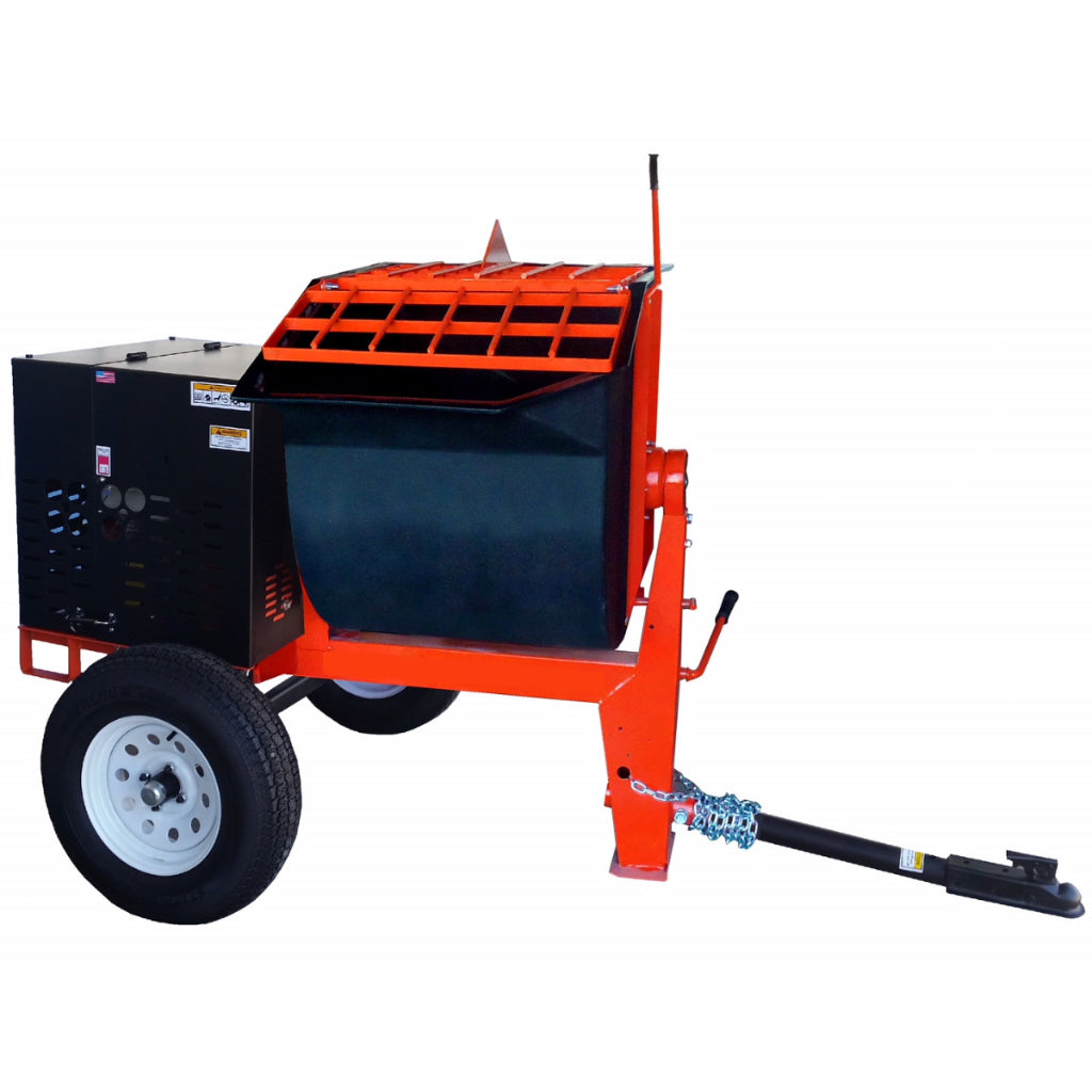 TK Equipment MM6P Mortar Mixer, 6 cubic ft, GX160 Honda Engine 6:1 Gear Reduction