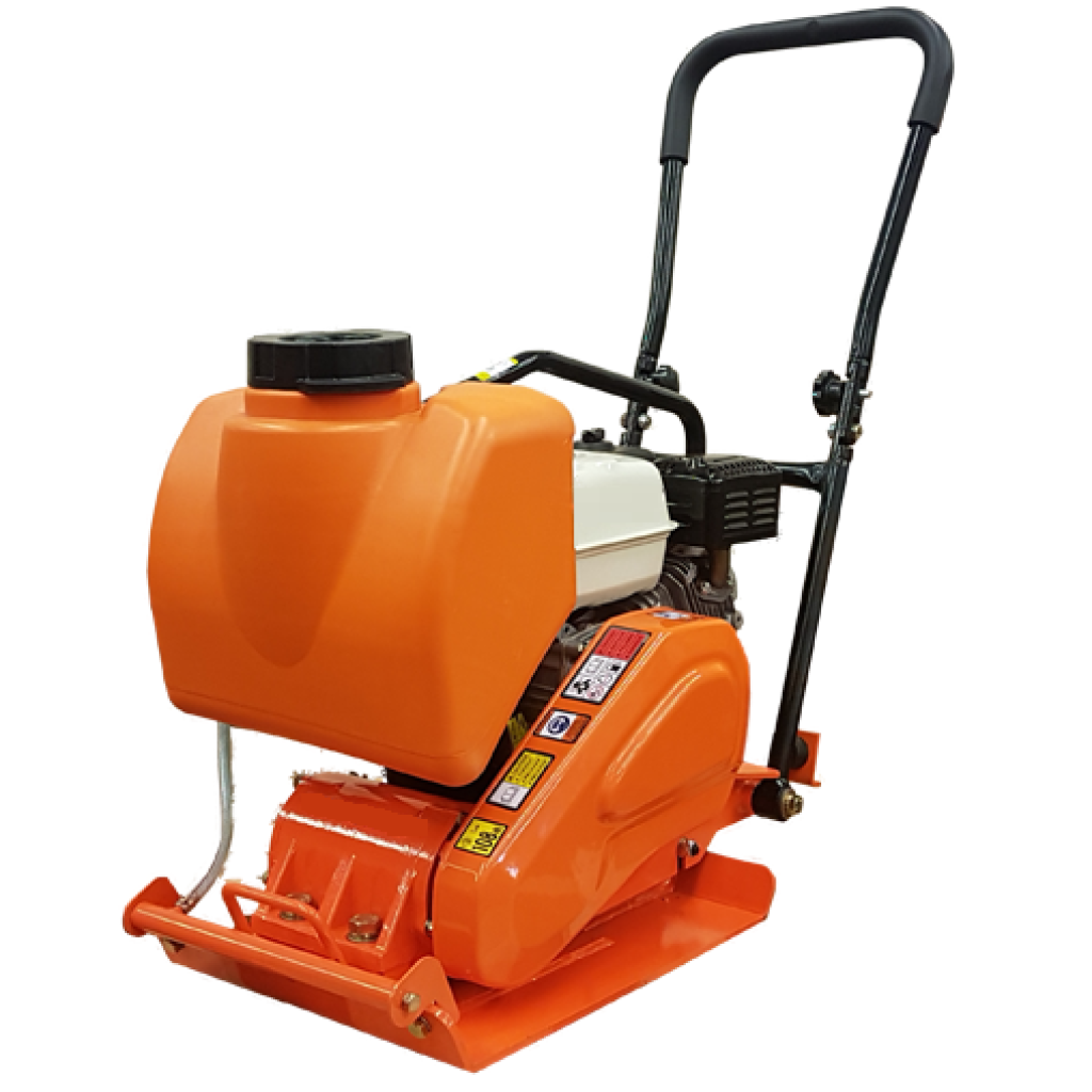 TK Equipment MVP60 Plate Compactor, 5 HP Honda Engine, Plastic Water Tank