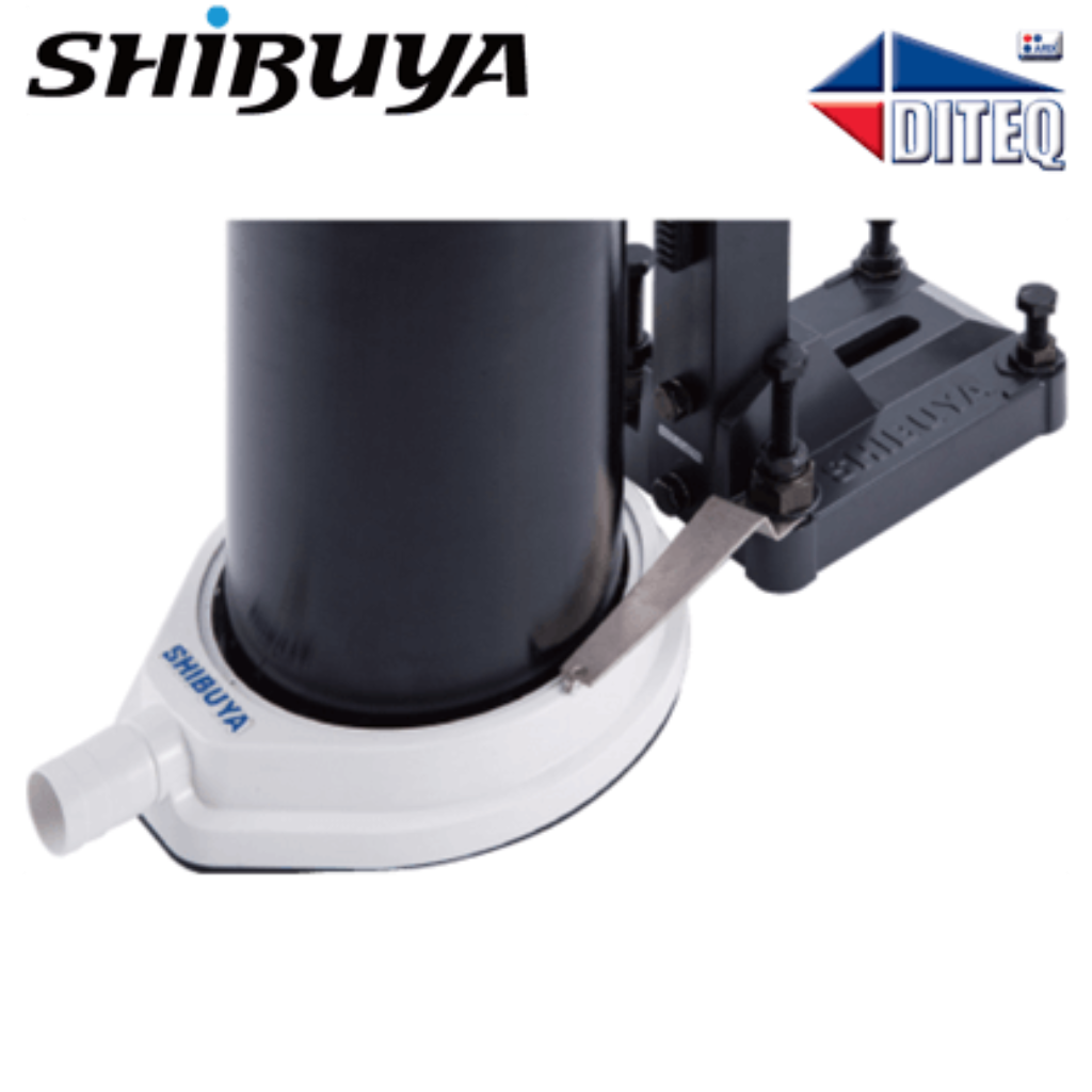 Shibuya TS-165AB+H1511+CASE Taladro central Columna de 24&quot; Diteq DR0063