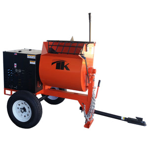 TK Equipment MM12 Mortar Mixer, 12 cubic ft, 25HP, 115/230V, 1 Phase