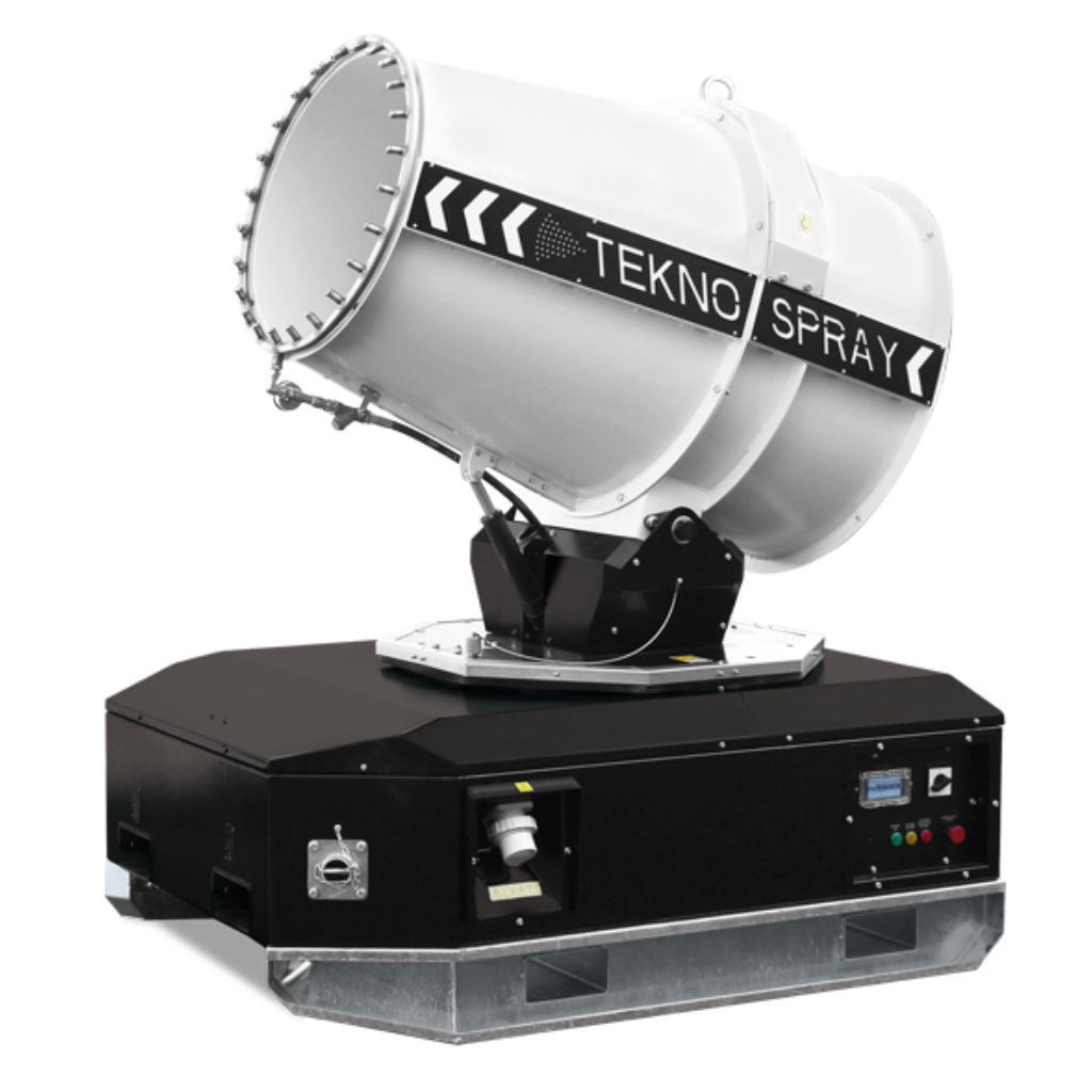 Cañón de control de polvo Teknospray Trime TKS-60 Skid de 60 metros