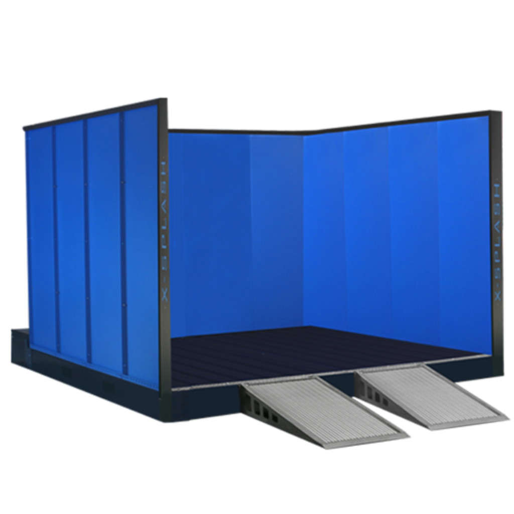 Bahía de lavado Trime X2 120W x 141L 49R MLC X-Splash